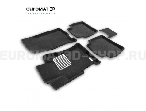 Текстильные 3D коврики Euromat3D Lux в салон для Honda Accord (2013-2019) № EM3D-002612 Текстильные 3D коврики Euromat3D Lux в салон для Honda Accord (2013-2019) № EM3D-002612
