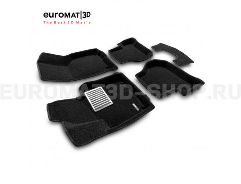 Текстильные 3D коврики Euromat3D Lux в салон для Volkswagen Golf 5 (2003-2009) № EM3D-004502 Текстильные 3D коврики Euromat3D Lux в салон для Volkswagen Golf 5 (2003-2009) № EM3D-004502