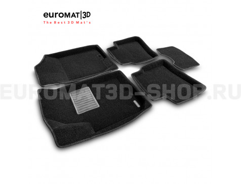 Текстильные 3D коврики Euromat3D Business в салон для Hyundai i30 (2009-2011) № EMC3D-002722 Текстильные 3D коврики Euromat3D Business в салон для Hyundai i30 (2009-2011) № EMC3D-002722