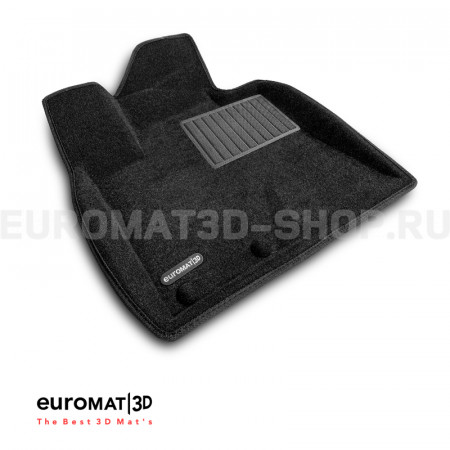 Текстильные 3D коврики Euromat3D Business в салон для Hyundai Santa Fe (2010-2012) № EMC3D-002715 Текстильные 3D коврики Euromat3D Business в салон для Hyundai Santa Fe (2010-2012) № EMC3D-002715