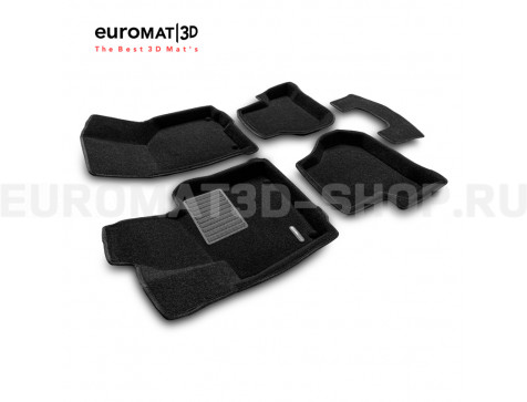Текстильные 3D коврики Euromat3D Business в салон для Volkswagen Golf 6 (2009-2012) № EMC3D-004502 Текстильные 3D коврики Euromat3D Business в салон для Volkswagen Golf 6 (2009-2012) № EMC3D-004502