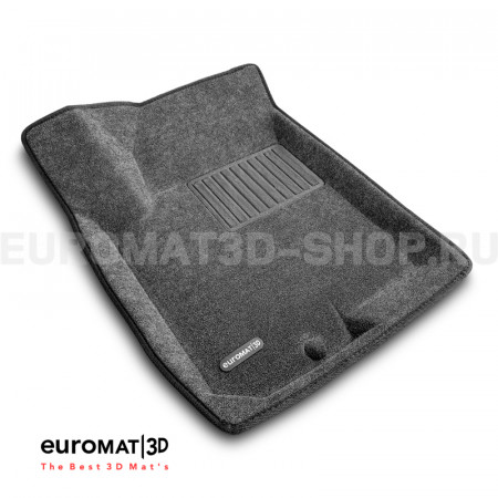 Текстильные 3D коврики Euromat3D Business в салон для Kia Ceed (2006-2012) № EMC3D-002722G Серые Текстильные 3D коврики Euromat3D Business в салон для Kia Ceed (2006-2012) № EMC3D-002722G Серые