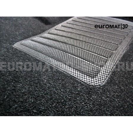 Текстильные 3D коврики Euromat3D Business в салон для Volkswagen Golf 3 (1992-1997) № EMC3D-005430