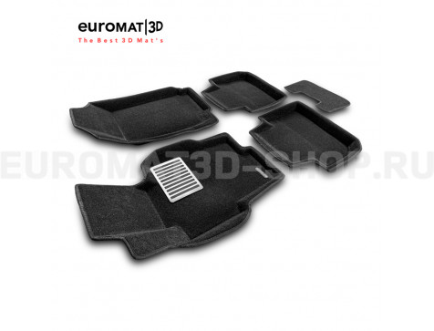 Текстильные 3D коврики Euromat3D Lux в салон для Honda Accord (2002-2007) № EM3D-002605 Текстильные 3D коврики Euromat3D Lux в салон для Honda Accord (2002-2007) № EM3D-002605