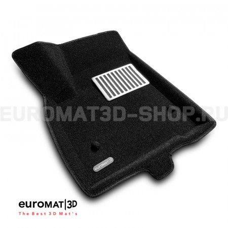 Текстильные 3D коврики Euromat3D Lux в салон для Cadillac XT6 (2021-) № EM3D-001307 Текстильные 3D коврики Euromat3D Lux в салон для Cadillac XT6 (2021-) № EM3D-001307