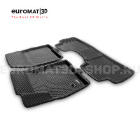 3D коврики Euromat3D EVA в салон для Cadillac XT6 (2021-) № EM3DEVA-001307 3D коврики Euromat3D EVA в салон для Cadillac XT6 (2021-) № EM3DEVA-001307