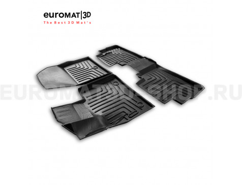 3D коврики Euromat3D Liner в салон для Hyundai Palisade (2021-) № EM3DLI-002713 3D коврики Euromat3D Liner в салон для Hyundai Palisade (2021-) № EM3DLI-002713