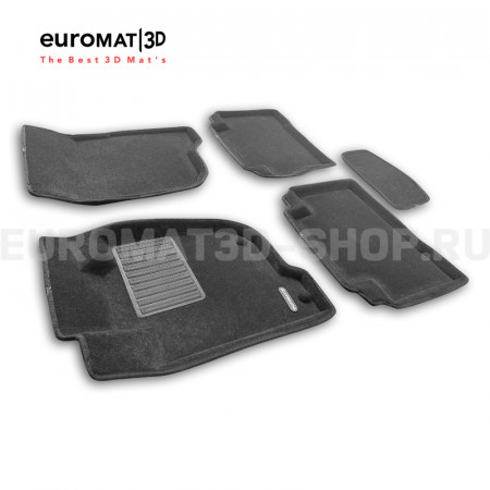 Текстильные 3D коврики Euromat3D Business в салон для Mitsubishi Pajero Sport (2019-) № EMC3D-003602 Текстильные 3D коврики Euromat3D Business в салон для Mitsubishi Pajero Sport (2019-) № EMC3D-003602
