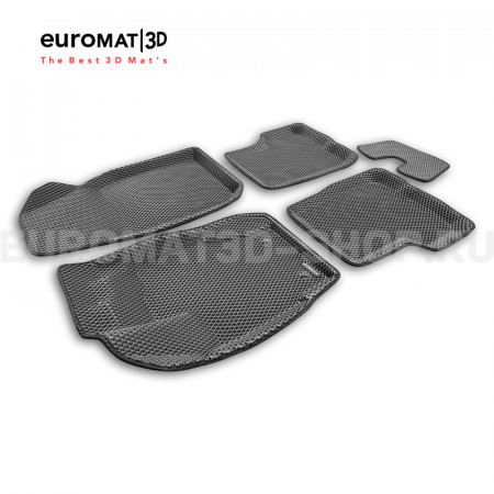3D коврики Euromat3D EVA в салон для Renault Duster (2015-2020) № EM3DEVA-004209G Серые 3D коврики Euromat3D EVA в салон для Renault Duster (2015-2020) № EM3DEVA-004209G Серые