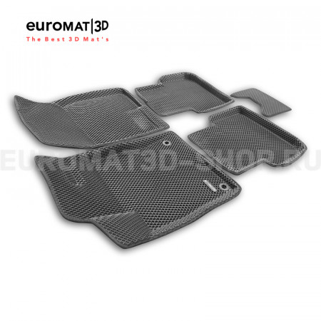 3D коврики Euromat3D EVA в салон для Honda Civic XI (2021-) № EM3DEVA-002608